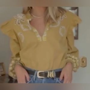 CHUFY Dilli Embroidered Blouse